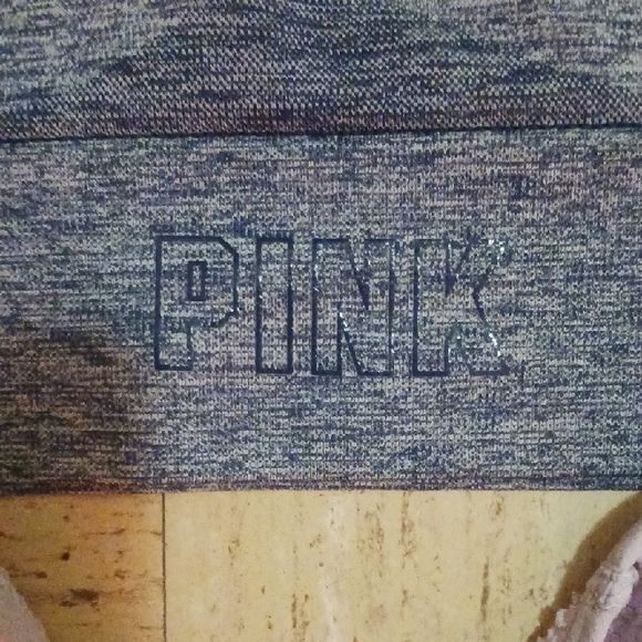 PINK Victoria's Secret Gray and Pink Ombre Sports Bras - Picture 3 of 5